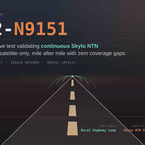 MTC2-N9151 Skylo NTN field test